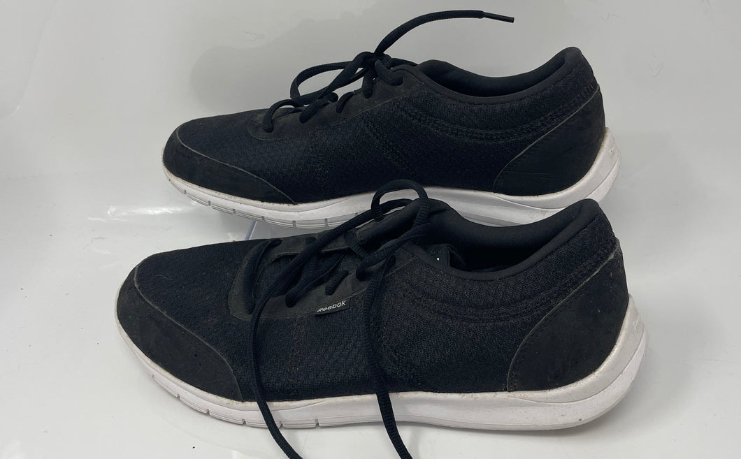 Reebok Womens Walk Ahead Action M42025 Black Sneakers Shoes Size 11