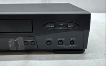 Load image into Gallery viewer, Mitsubishi HS-U576 Black Hi-Fi Electronic Video Cassette Recorder Not Tested
