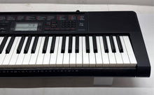 Load image into Gallery viewer, Casio LK-160 Black White 61-Key Portable Beginners Electric Keyboard Not Tested
