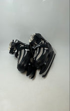 Load image into Gallery viewer, Lake Placid Mens Black And Gray Ratchet Buckle Lace-Up Ankle Ice Skates
