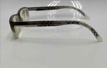Load image into Gallery viewer, Authentic Burberry Women's Gray Ombre Transparent Glasses With Case
