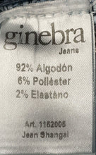 Load image into Gallery viewer, Ginebra Womens Blue Pockets Stretch Skinny Leg Jeans Size 27

