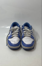 Load image into Gallery viewer, Nike Womens Dunk Low White Blue Low Top Lace-Up Sneaker Shoes Size 8
