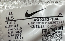 Load image into Gallery viewer, Nike Womens Air Max Motion 2 White Black Lace-Up Sneaker Shoes Size 9.5 No Laces
