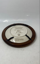 Load image into Gallery viewer, Calhoun's Picking Flowers Ceramic Decor Collectible Framed Collector Plate

