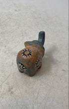 Load image into Gallery viewer, Decorative Hand-Carved Stone Etched Spiral And Floral Inlay Elephant Figurine
