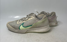 Load image into Gallery viewer, Nike Mens Court Air Zoom Vapor Pro 2 Premium HC Beige Green Sneaker Shoes Sz 10
