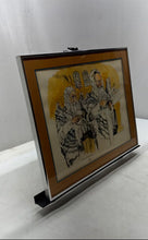 Load image into Gallery viewer, Framed Hand-Colored Lithograph By American Artist Samuel Kunda Judaica Painting
