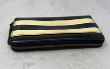 Load image into Gallery viewer, Kate Spade New York Womens Penn Valley Neda Yellow Black Zip-Around Wallet
