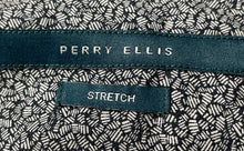 Load image into Gallery viewer, Perry Ellis Mens Multicolor Printed Long Sleeve Stretch Button-Up Shirt Size L/G

