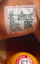 Load image into Gallery viewer, Nike Womens Air Jordan 1 Mid BQ6472-108 White And Orange Sneaker Shoes Size 8.5
