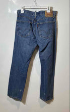 Load image into Gallery viewer, Levi Strauss &amp; Co. Mens Blue 505 Denim Straight Jeans Pants Size 33x30
