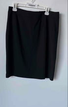 Load image into Gallery viewer, Calvin Klein Womens Black Knee Length Back Zip Straight &amp; Pencil Skirt Size 14
