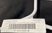 Load image into Gallery viewer, Hugo Boss Womens Black Wool Long Sleeve Crew Neck Pullover Sweater Size XL
