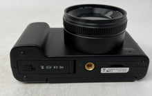 Load image into Gallery viewer, 4K Black 16X Zoom 52mm UV Lens Digital Camera With Accessories Not Tested
