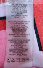 Load image into Gallery viewer, Karl Lagerfeld Womens Red Pink Geometric Short Sleeve Button-Up Shirt Size 1X
