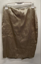 Load image into Gallery viewer, Ralph Lauren Womens Dark Taupe Flat Front Side Zip Straight &amp; Pencil Skirt Sz 2
