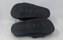 Load image into Gallery viewer, DKNY Womens Black White Slip-On Open Toe Platform Slide Sandals Size 8.5M
