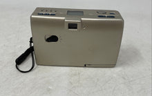 Load image into Gallery viewer, Pentax Efina J Silver Built-In Flash Point &amp; Shoot Film Camera Untested
