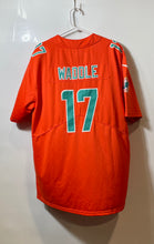 Load image into Gallery viewer, Nike Mens Orange NFL Miami Dolphins Jaylen Waddle #17 Football Jersey Size XL
