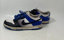 Load image into Gallery viewer, Nike Kids Dunk Low Blue Black White Low Top Lace-Up Sneaker Shoes Size 7Y
