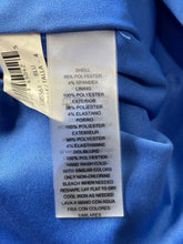 Load image into Gallery viewer, Vince Camuto Womens Blue Ruffle Sleeveless Round Neck Back Zip Mini Dress Size 4
