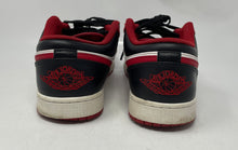 Load image into Gallery viewer, Authentic Nike Mens Air Jordan 1 Low White Red Sneaker Shoes Size 8.5 Worn
