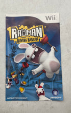 Load image into Gallery viewer, Ubisoft Rayman Raving Rabbids Video Game With Manual For Nintendo Wii

