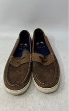 Load image into Gallery viewer, Cole Haan Mens Brown Moc Toe Slip-On Penny Loafer Shoes Size 10.5M

