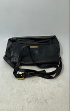 Load image into Gallery viewer, Valenti Womens Black Inner Pockets Flap Shoulder Crossbody Handbag
