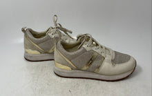 Load image into Gallery viewer, Michael Kors Womens Beige Low Top Lace-Up Sneakers Shoes Size 6M
