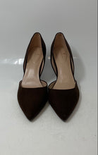 Load image into Gallery viewer, Bandolino Womens Grenow Brown Pointed Toe Slip-On Kitten D'Orsay Heels Size 8.5M
