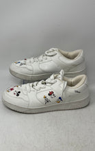 Load image into Gallery viewer, Disney Womens White Mickey &amp; Friends Low Top Lace-Up Sneaker Shoes Size 8

