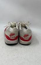 Load image into Gallery viewer, Nike Womens Air Max 1 CN9672-991 White Red Lace-Up Sneaker Shoes Size 12
