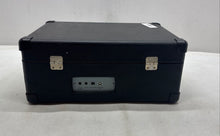 Load image into Gallery viewer, Crosley CR249 Black Portable Home Audio Keepsake Record Player Untested
