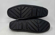 Load image into Gallery viewer, Guess Mens Aarav Black Leather Moc Toe Slip-On Loafer Shoes Size 12

