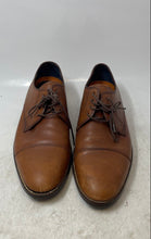 Load image into Gallery viewer, Cole Haan Mens Brown Leather Cap Toe Lace-Up Derby Dress Shoes Size 10.5
