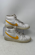 Load image into Gallery viewer, Nike Womens Court Royale 2 Mid DJ2005-100 White Yellow Sneaker Shoes Size 8.5
