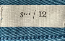 Load image into Gallery viewer, Anthropologie Pilcro And The Letterpress Womens Blue Pencil Skirt Size 12 W/ Tag
