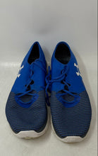 Load image into Gallery viewer, Under Armour Mens SpeedForm Fortis 2 1273942-907 Blue Striped Running Shoes 10.5
