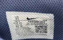Load image into Gallery viewer, Authentic Nike Boys Dunk Low Blue Navy Blue Sneaker Shoes Size 7Y Stained
