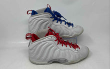 Load image into Gallery viewer, Nike Kids Little Posite One White Blue Red Lace-Up Sneaker Shoes Size 6.5Y
