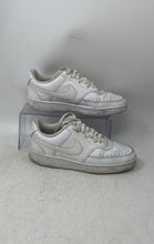 Load image into Gallery viewer, Nike Womens Court Vision Low CD5434-100 White Lace-Up Sneaker Shoes Size 5.5
