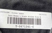 Load image into Gallery viewer, Zara Womens Black Beautiful Girls Personal Club Cropped T-Shirt Size Medium
