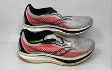 Load image into Gallery viewer, Saucony Mens Endorphin Speed 2 White Orange Sneakers Shoes Size 11.5 No Laces
