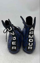 Load image into Gallery viewer, Under Armour Mens Highlight Lux MC Dark Blue Black Lace-Up Football Cleats Sz 13
