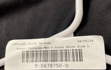 Load image into Gallery viewer, Armani Exchange Mens Black Short Sleeve V-Neck Pullover T-Shirt Size Large
