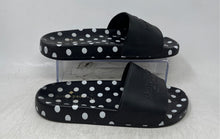 Load image into Gallery viewer, Kate Spade New York Womens Sunny Black White Polka Dot Slide Sandals Size 9B
