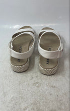 Load image into Gallery viewer, Anne Klein Womens White Open Toe Hook &amp; Loop Slingback Sandals Size 7M
