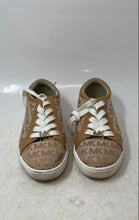 Load image into Gallery viewer, Michael Kors Womens Light Brown Signature Print Sneaker Shoes Size 5
